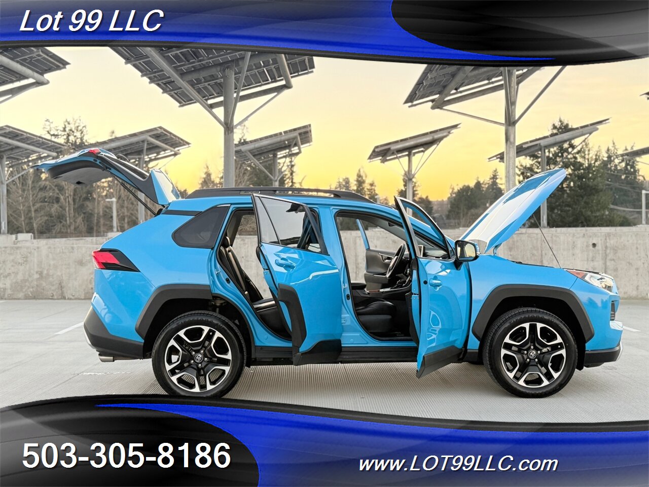 2021 Toyota RAV4 Adventure AWD SUV Leather Blind Spot  Accident Avoidance-Adaptive Cruise BackUp Cam - Photo 28 - Milwaukie, OR 97267