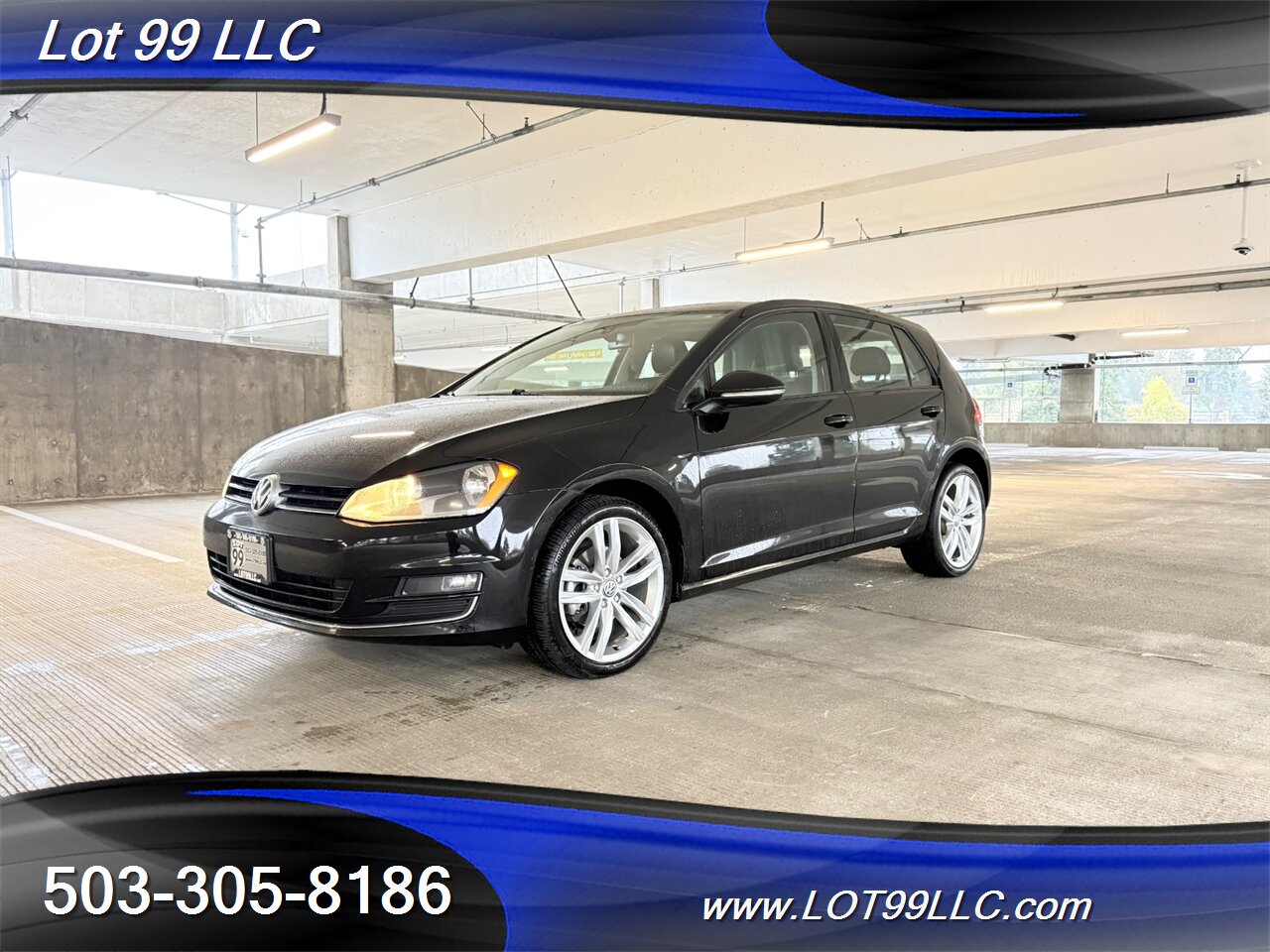2015 Volkswagen Golf TDI S 134k ** Turbo DIESEL ** 43MPG Navi Leather Fender Sound Backup Camera - Photo 3 - Milwaukie, OR 97267
