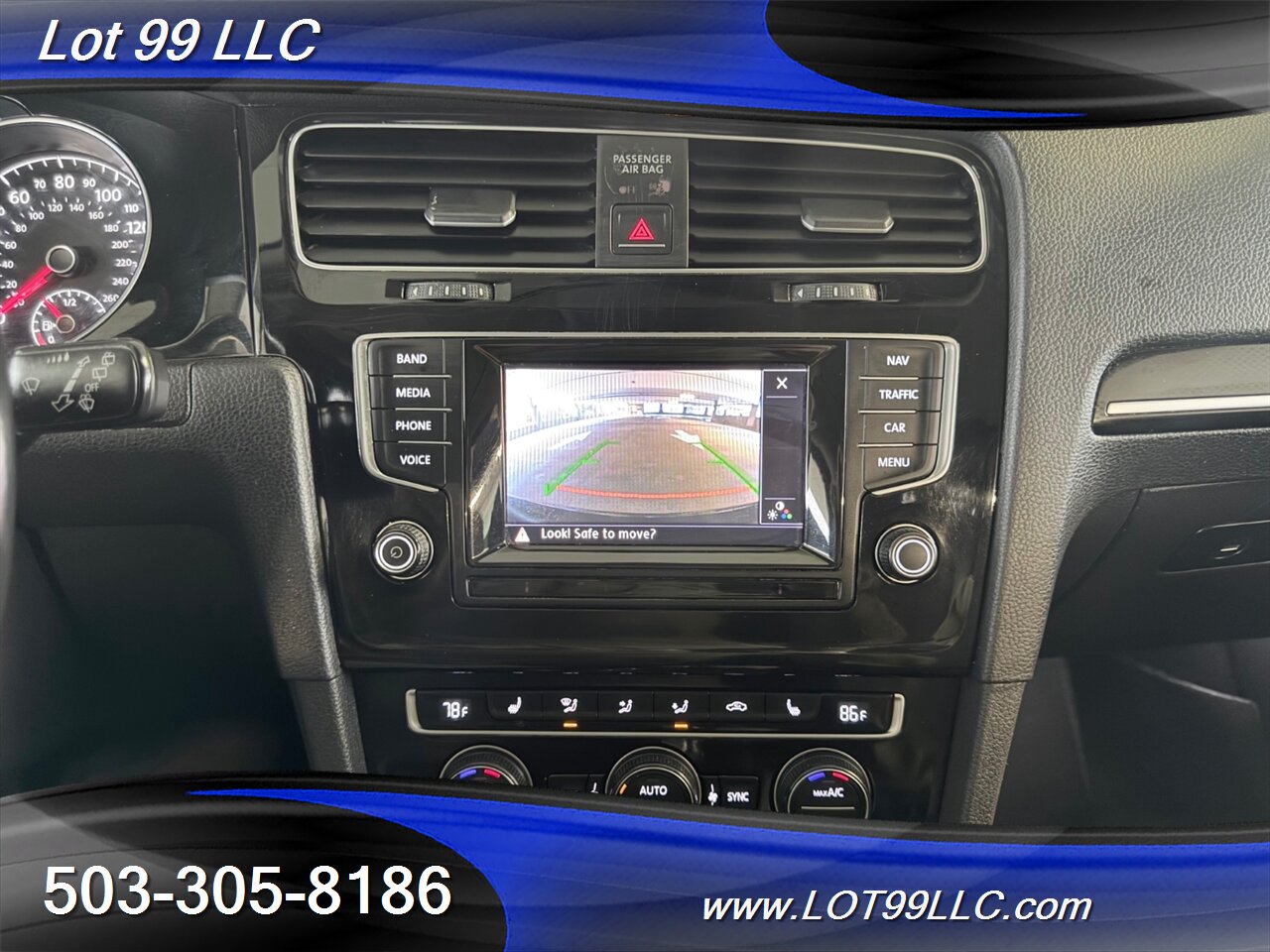 2015 Volkswagen Golf TDI S 134k ** Turbo DIESEL ** 43MPG Navi Leather Fender Sound Backup Camera - Photo 15 - Milwaukie, OR 97267