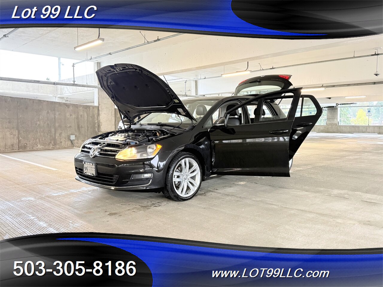 2015 Volkswagen Golf TDI S 134k ** Turbo DIESEL ** 43MPG Navi Leather Fender Sound Backup Camera - Photo 21 - Milwaukie, OR 97267