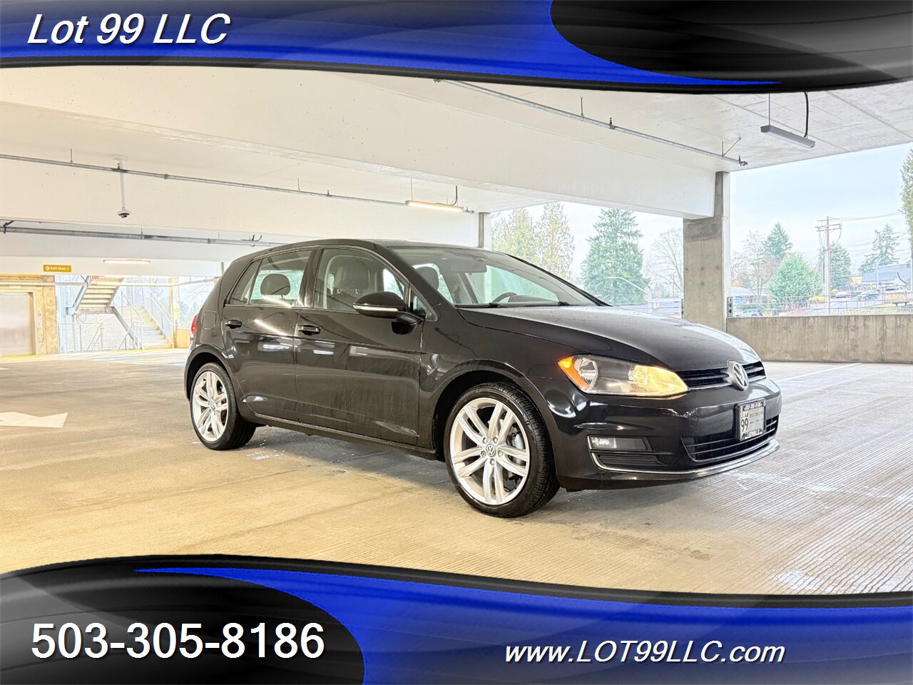 2015 Volkswagen Golf TDI S 134k ** Turbo DIESEL ** 43MPG Navi Leather Fender Sound Backup Camera - Photo 5 - Milwaukie, OR 97267