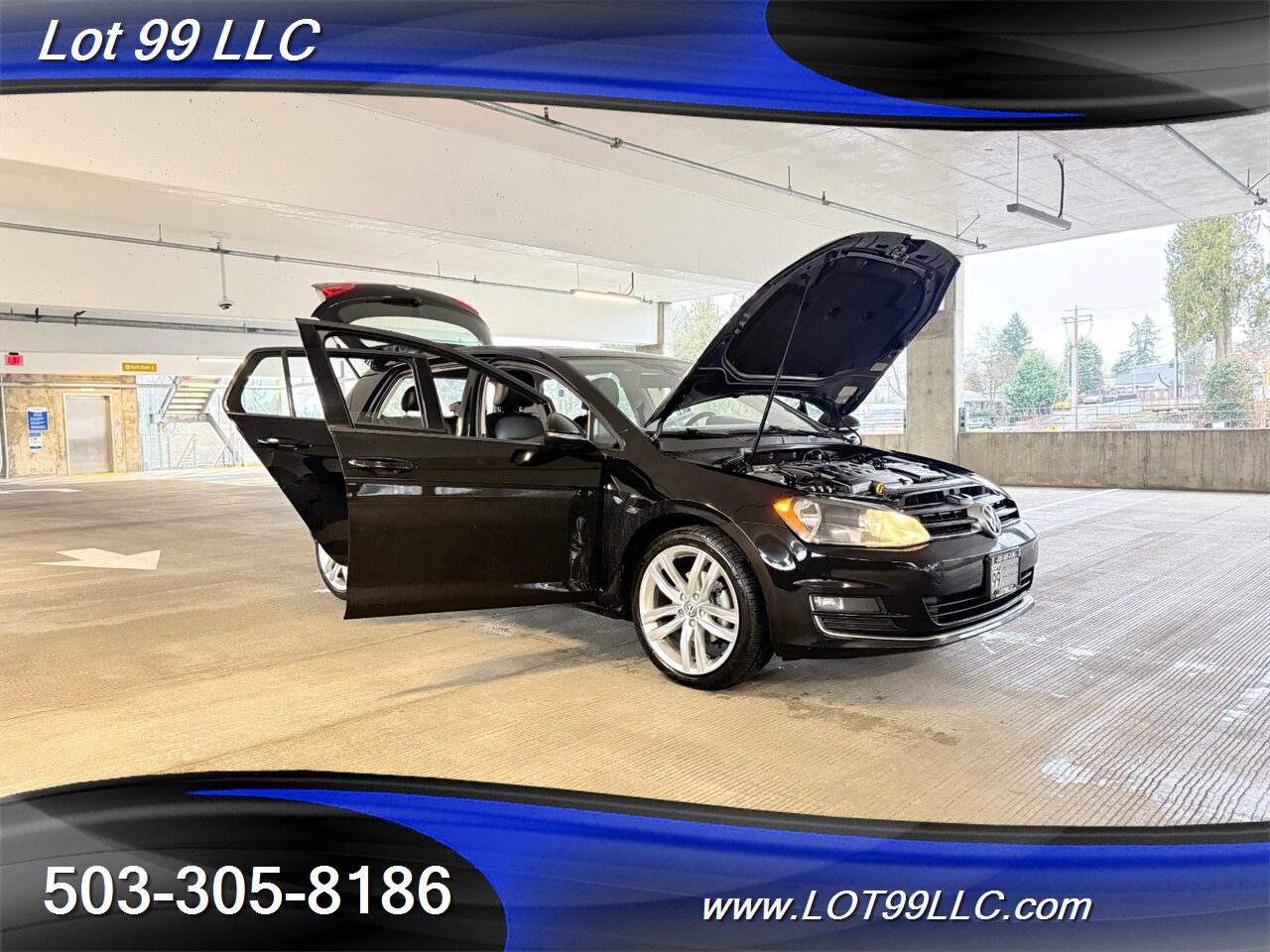 2015 Volkswagen Golf TDI S 134k ** Turbo DIESEL ** 43MPG Navi Leather Fender Sound Backup Camera - Photo 25 - Milwaukie, OR 97267