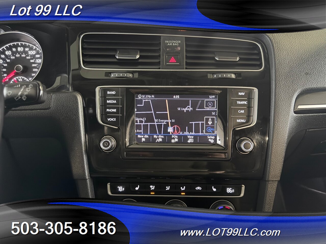 2015 Volkswagen Golf TDI S 134k ** Turbo DIESEL ** 43MPG Navi Leather Fender Sound Backup Camera - Photo 14 - Milwaukie, OR 97267