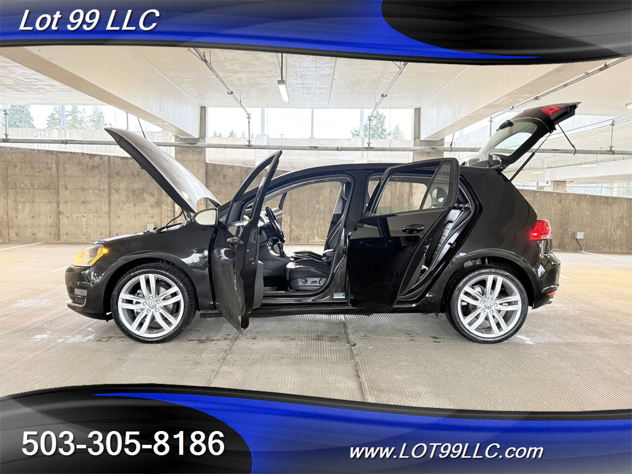 2015 Volkswagen Golf TDI S 134k ** Turbo DIESEL ** 43MPG Navi Leather Fender Sound Backup Camera - Photo 20 - Milwaukie, OR 97267