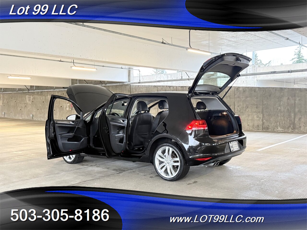 2015 Volkswagen Golf TDI S 134k ** Turbo DIESEL ** 43MPG Navi Leather Fender Sound Backup Camera - Photo 29 - Milwaukie, OR 97267