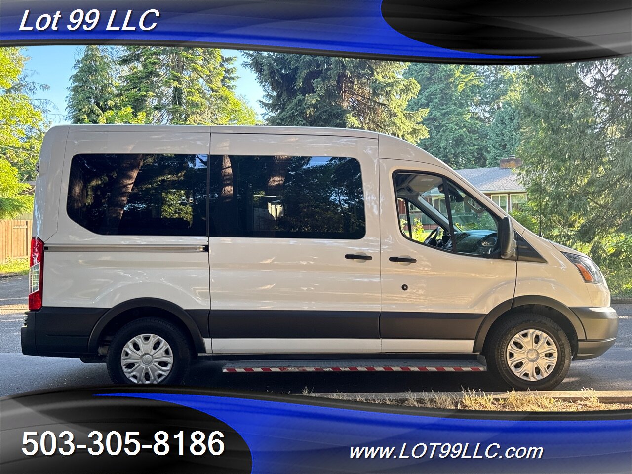 2018 Ford Transit 140k ** WHEELCHAIR VAN ** 34 " Wide Ramp BraunAbility Interlock Flooring - Photo 9 - Milwaukie, OR 97267