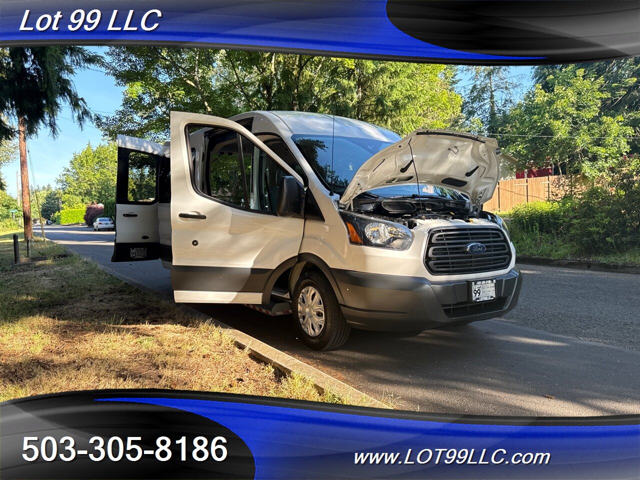 2018 Ford Transit 140k ** WHEELCHAIR VAN ** 34 " Wide Ramp BraunAbility Interlock Flooring - Photo 53 - Milwaukie, OR 97267