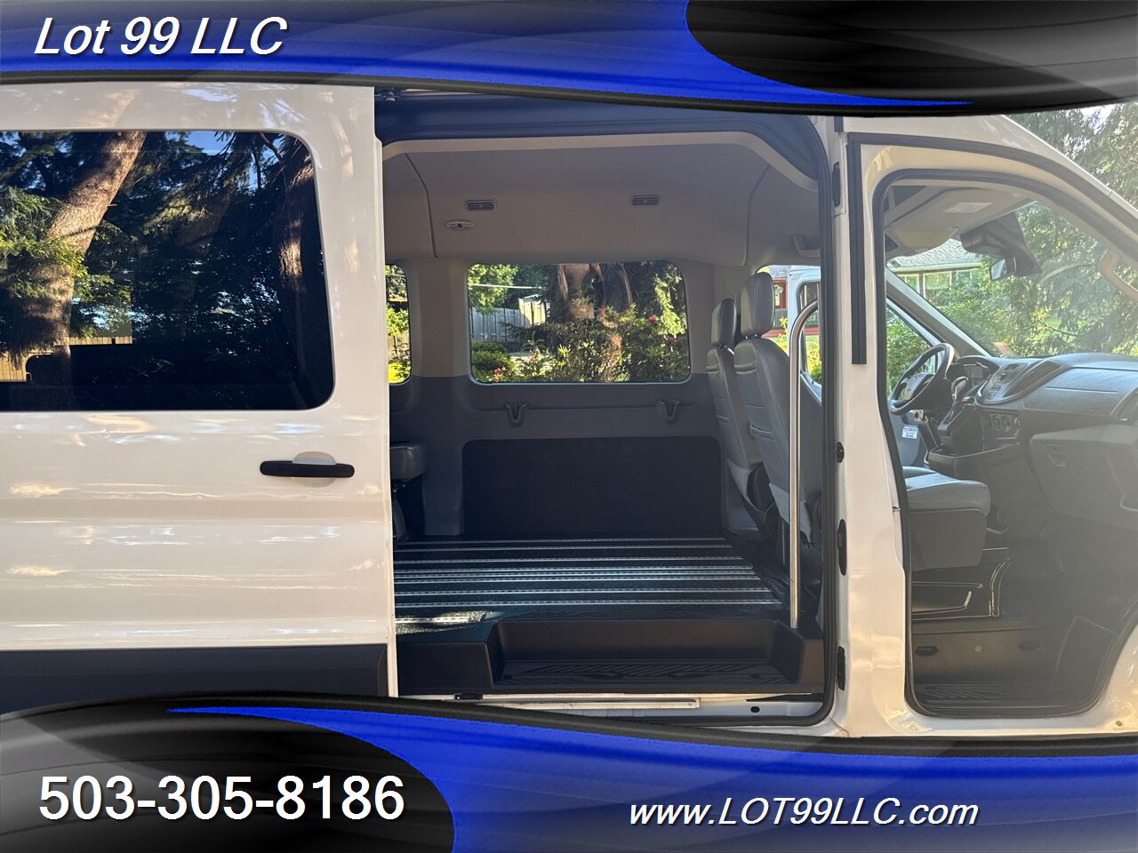 2018 Ford Transit 140k ** WHEELCHAIR VAN ** 34 " Wide Ramp BraunAbility Interlock Flooring - Photo 45 - Milwaukie, OR 97267