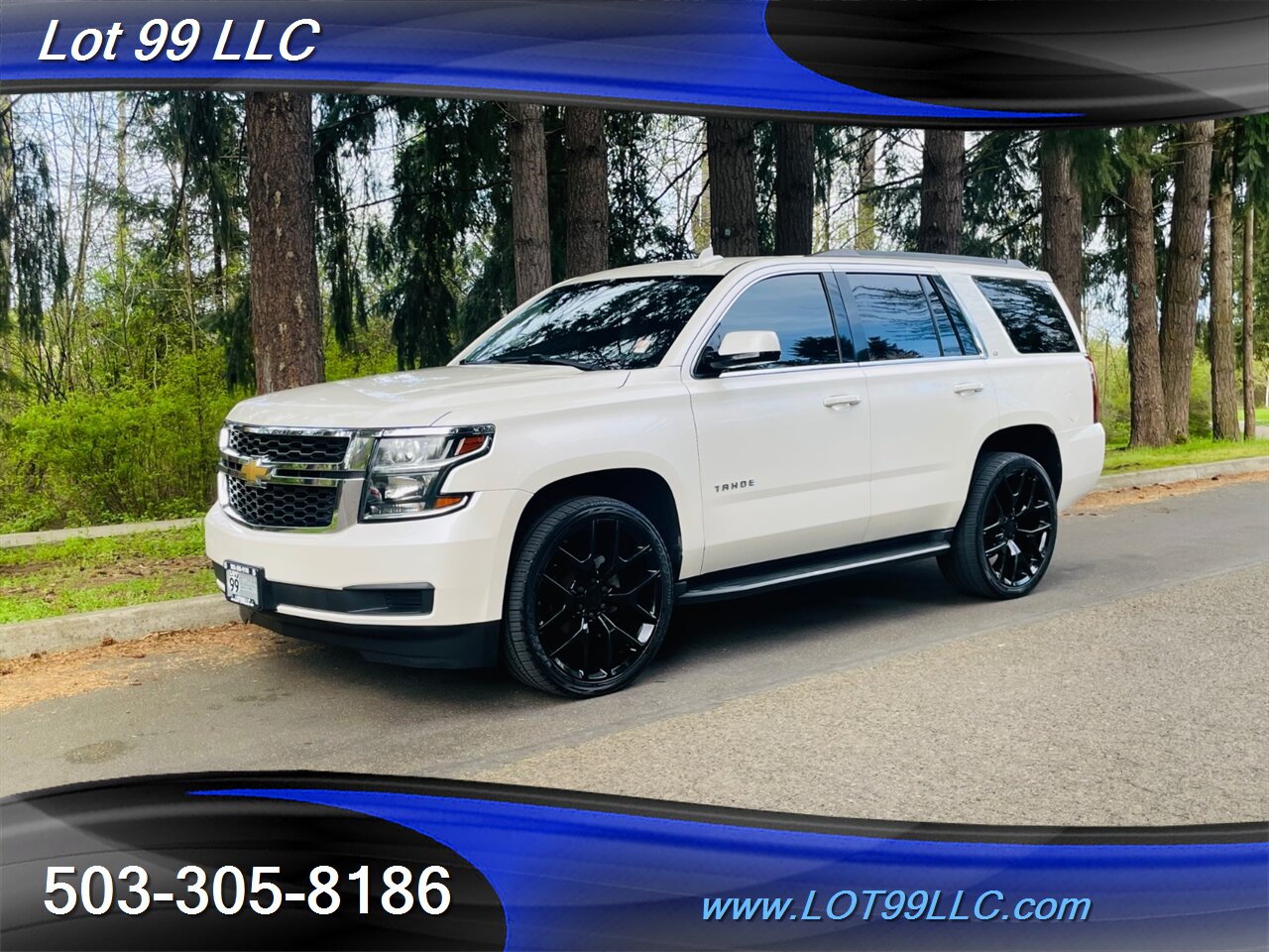 2015 Chevrolet Tahoe LT 3Rd Row 24's NEW TIRES Leather  Navi Cam   - Photo 2 - Milwaukie, OR 97267