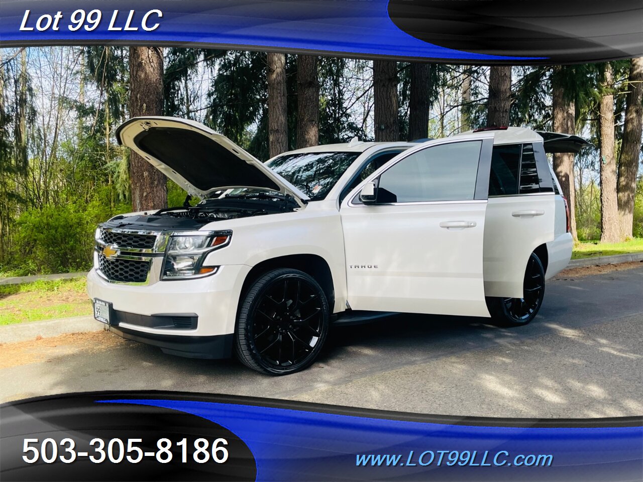 2015 Chevrolet Tahoe LT 3Rd Row 24's NEW TIRES Leather  Navi Cam   - Photo 44 - Milwaukie, OR 97267