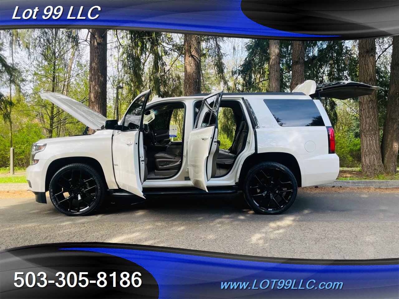 2015 Chevrolet Tahoe LT 3Rd Row 24's NEW TIRES Leather  Navi Cam   - Photo 45 - Milwaukie, OR 97267