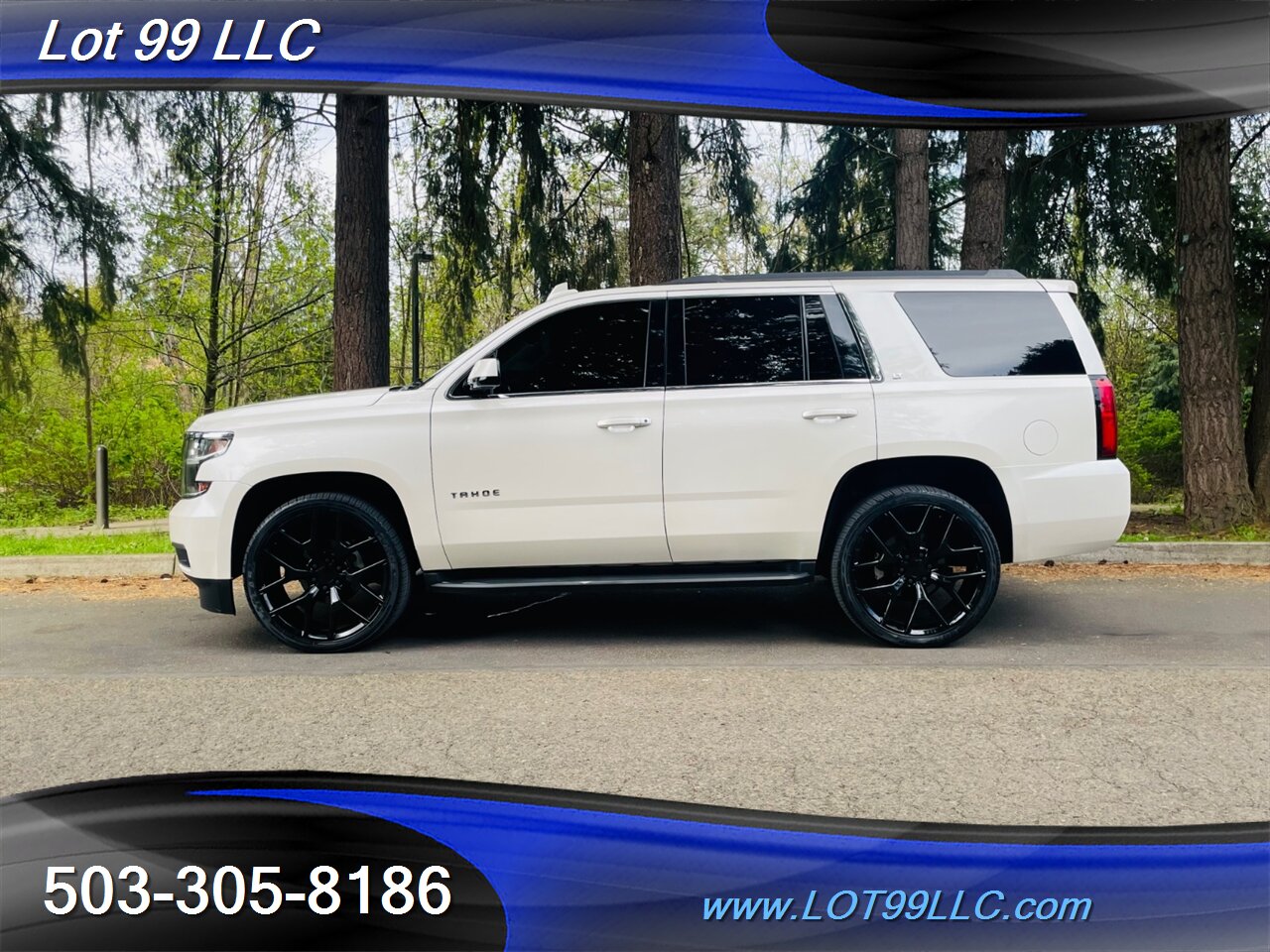 2015 Chevrolet Tahoe LT 3Rd Row 24's NEW TIRES Leather  Navi Cam   - Photo 1 - Milwaukie, OR 97267
