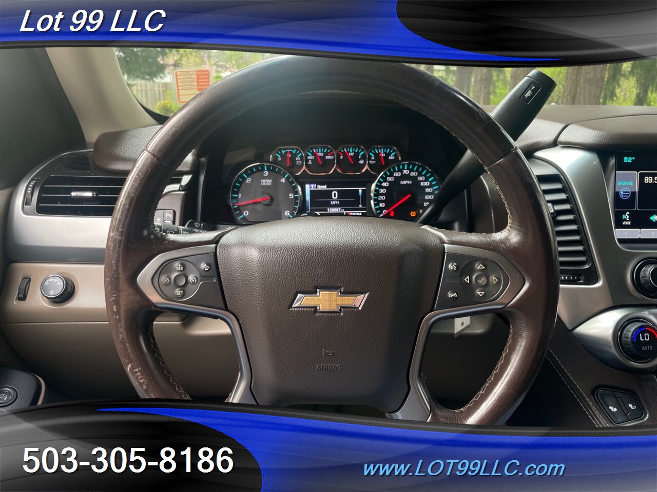 2015 Chevrolet Tahoe LT 3Rd Row 24's NEW TIRES Leather  Navi Cam   - Photo 30 - Milwaukie, OR 97267
