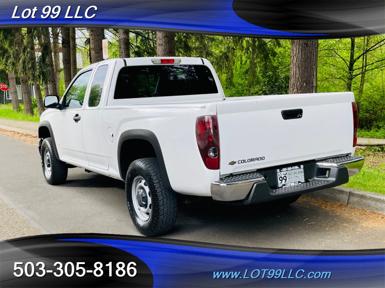 2007 Chevrolet Colorado Extended Cab LT 4x4 6' Bed Vortec 3.7L I5 242hp   - Photo 8 - Milwaukie, OR 97267