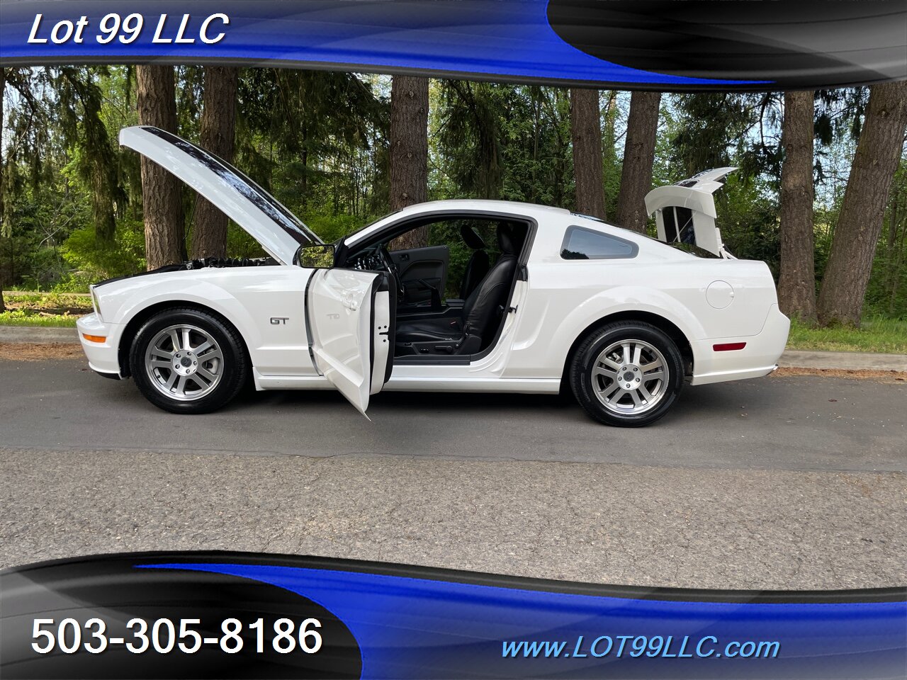 2005 Ford Mustang GT Deluxe 4.6L V8 5 Speed Manual Leather Purple Ra   - Photo 30 - Milwaukie, OR 97267