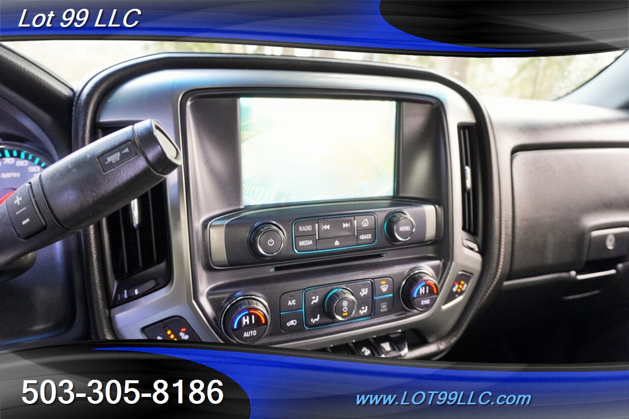 2018 Chevrolet Silverado 3500 LTZ 4X4 Crew Cab 6.6L DURAMAX Heated Leather GPS  Long Bed LIFTED Black Wheels Newer Tires 2 OWNERS - Photo 39 - Milwaukie, OR 97267