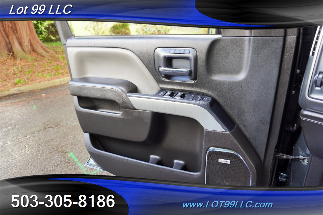 2018 Chevrolet Silverado 3500 LTZ 4X4 Crew Cab 6.6L DURAMAX Heated Leather GPS  Long Bed LIFTED Black Wheels Newer Tires 2 OWNERS - Photo 28 - Milwaukie, OR 97267
