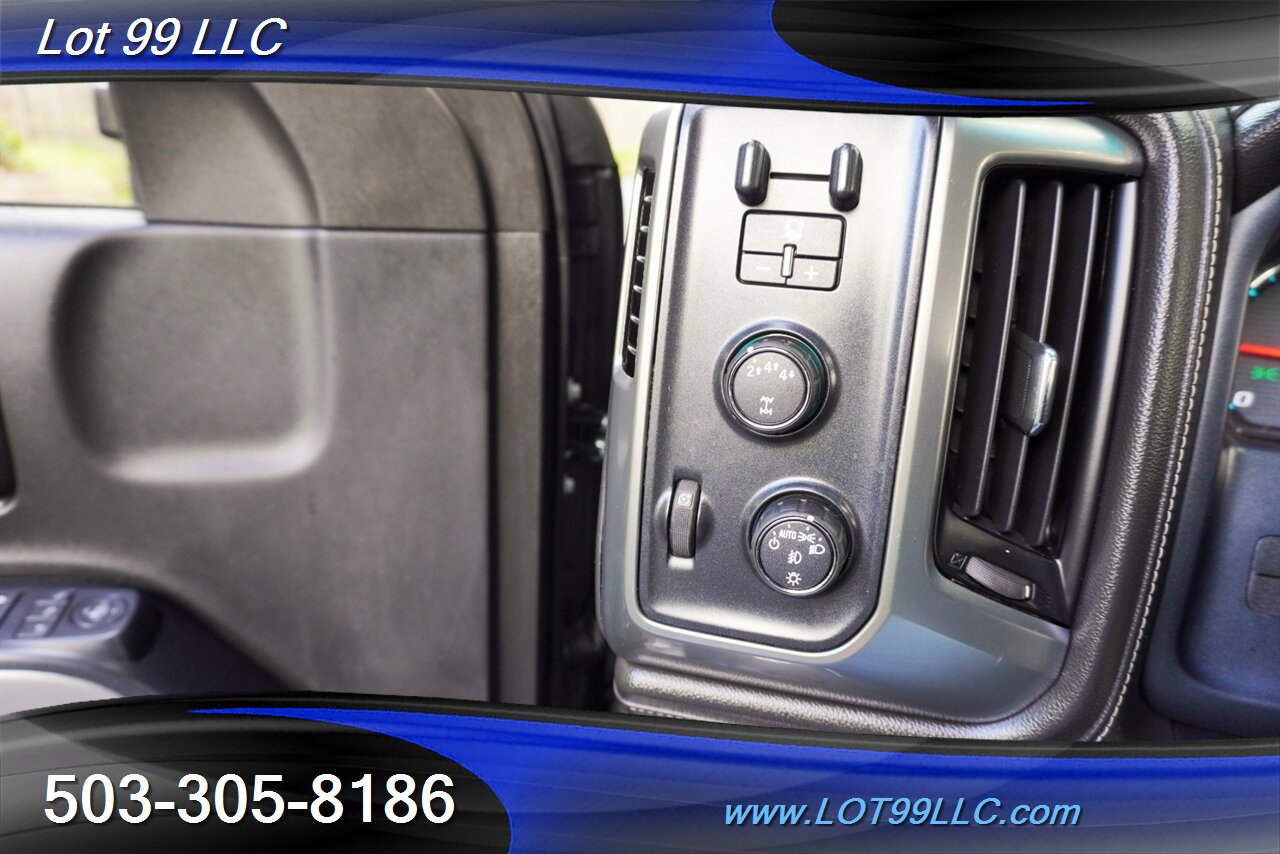 2018 Chevrolet Silverado 3500 LTZ 4X4 Crew Cab 6.6L DURAMAX Heated Leather GPS  Long Bed LIFTED Black Wheels Newer Tires 2 OWNERS - Photo 26 - Milwaukie, OR 97267