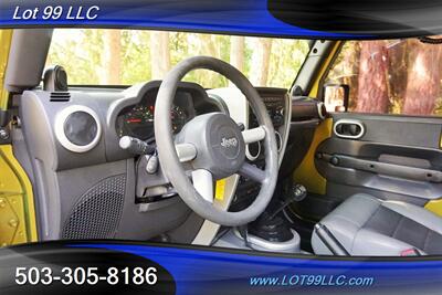 2008 Jeep Wrangler 4X4 V6 3.8L 6 Speed Manual Leather HRD TOP   - Photo 12 - Milwaukie, OR 97267