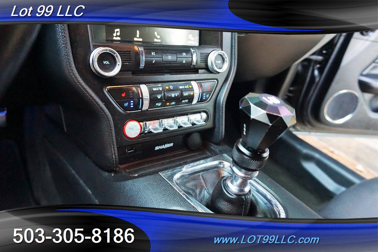 2017 Ford Mustang GT Premium V8 5.0L 6 Speed Manual Leather GPS 20S - Photo 20 - Milwaukie, OR 97267