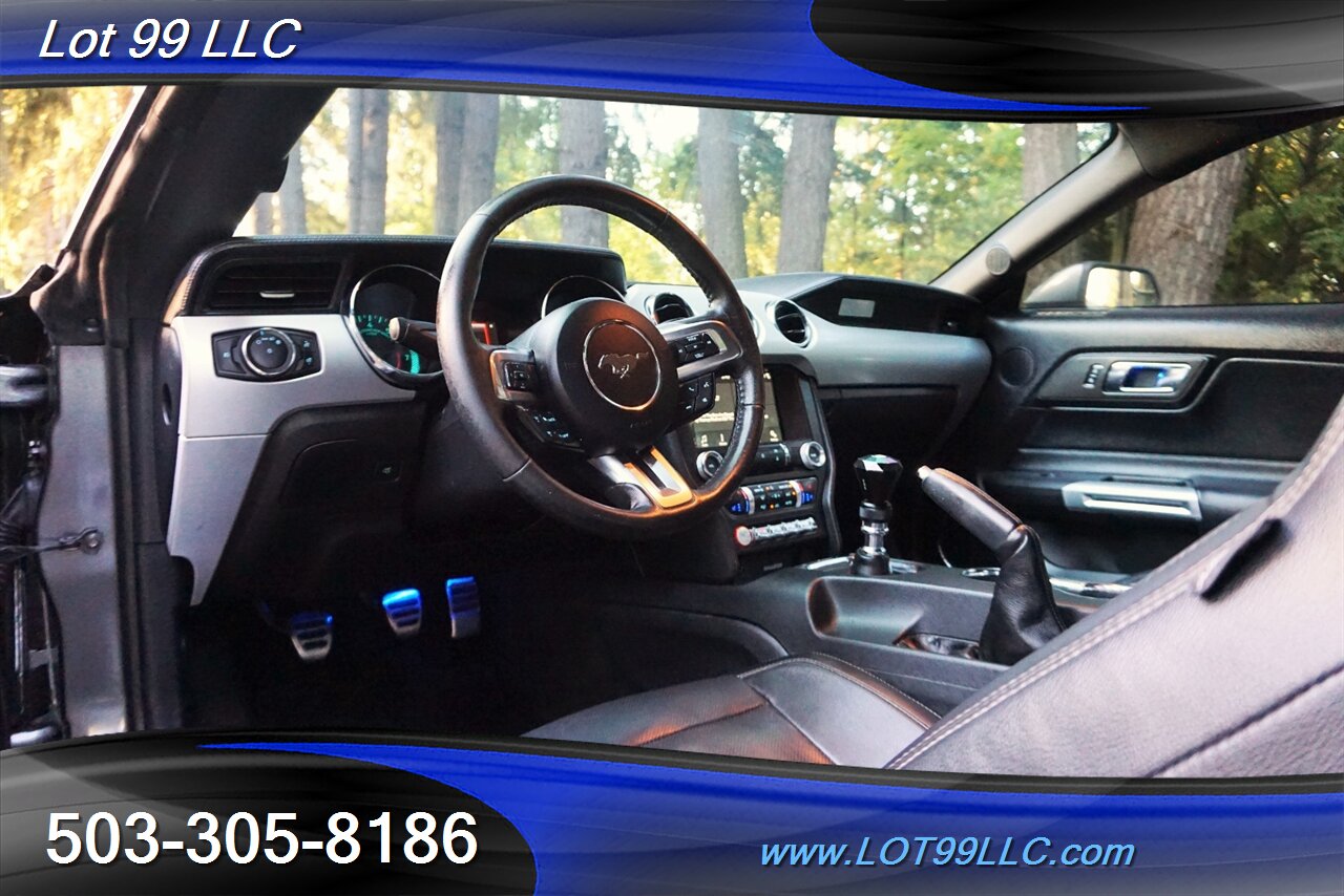 2017 Ford Mustang GT Premium V8 5.0L 6 Speed Manual Leather GPS 20S - Photo 12 - Milwaukie, OR 97267