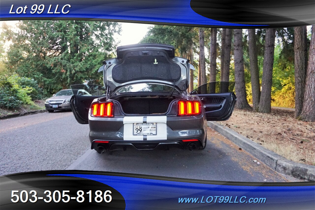 2017 Ford Mustang GT Premium V8 5.0L 6 Speed Manual Leather GPS 20S - Photo 28 - Milwaukie, OR 97267