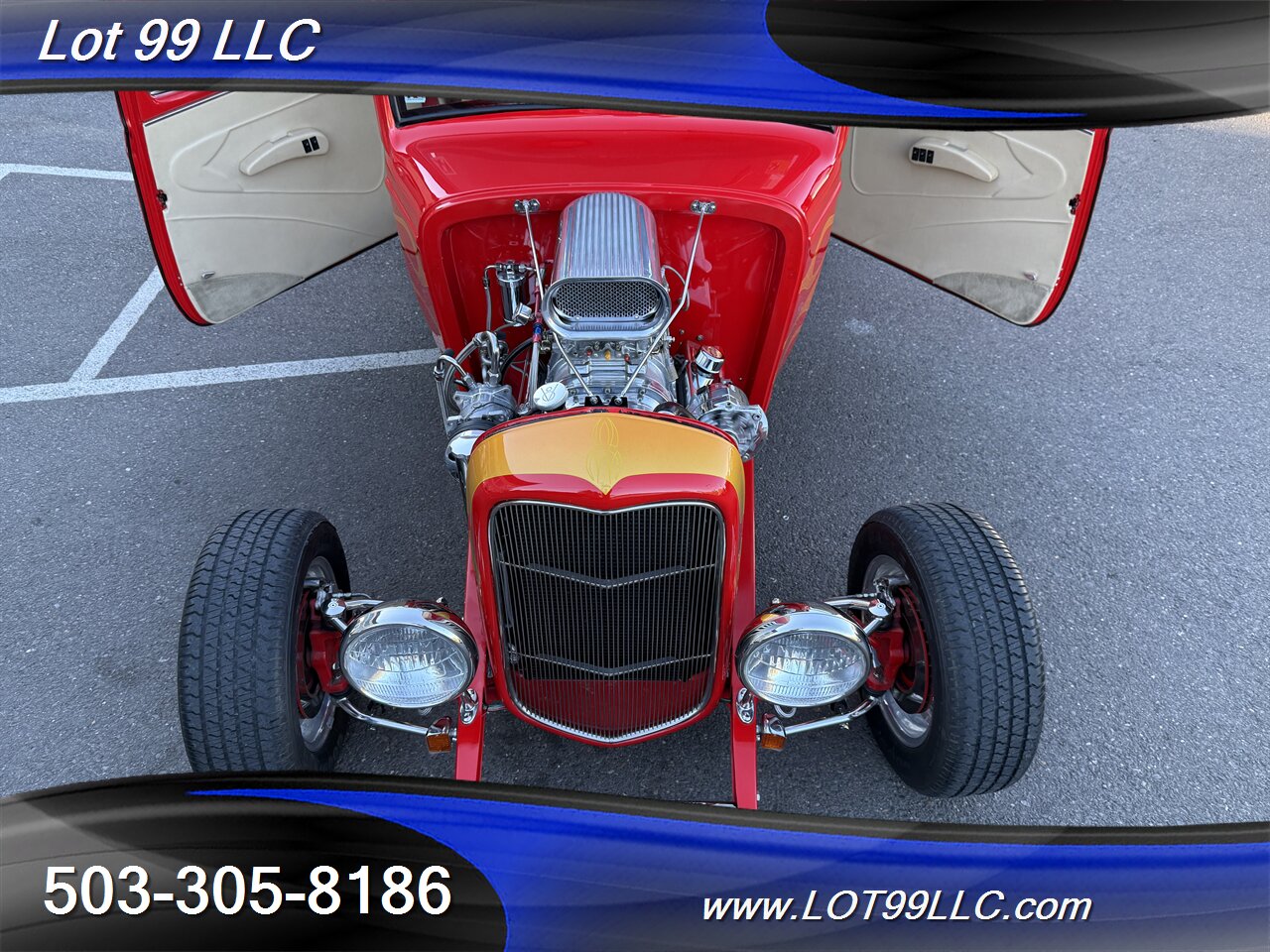 1932 Ford COUPE 350 6-71 BDS Blower Vintage Air AC Suicide Doors - Photo 25 - Milwaukie, OR 97267