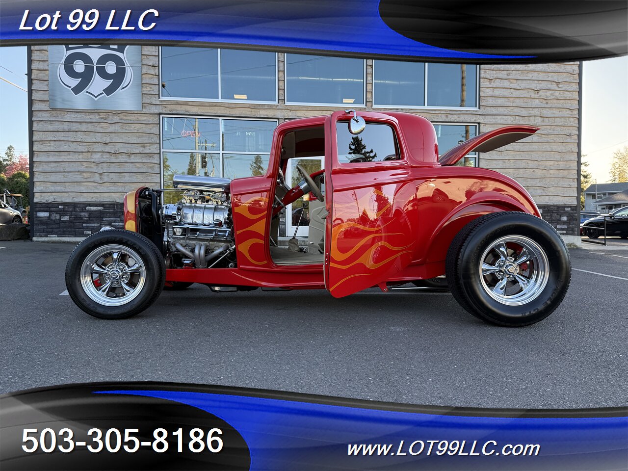 1932 Ford COUPE 350 6-71 BDS Blower Vintage Air AC Suicide Doors - Photo 15 - Milwaukie, OR 97267