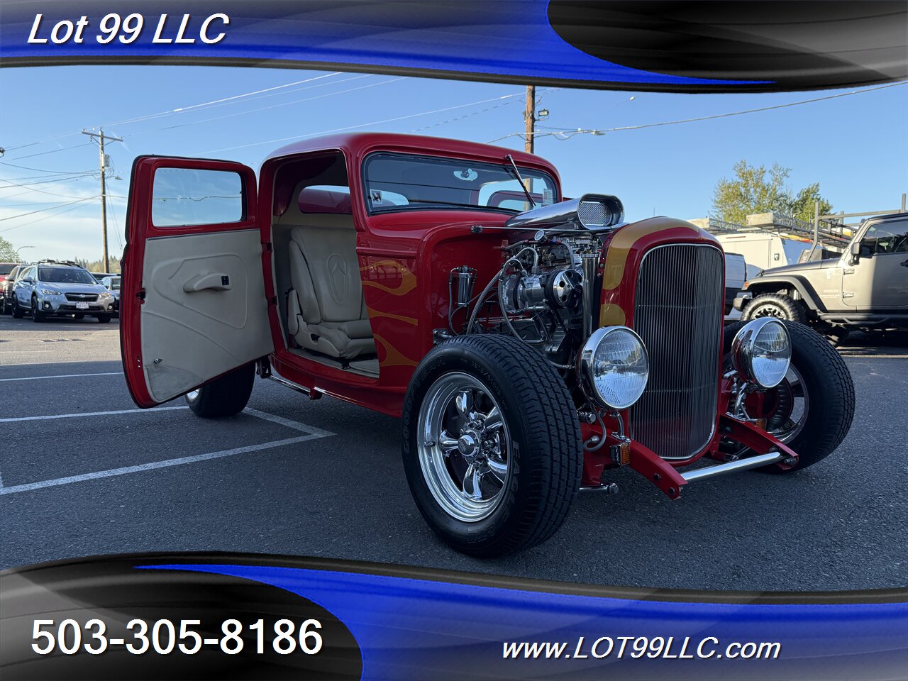 1932 Ford COUPE 350 6-71 BDS Blower Vintage Air AC Suicide Doors - Photo 18 - Milwaukie, OR 97267