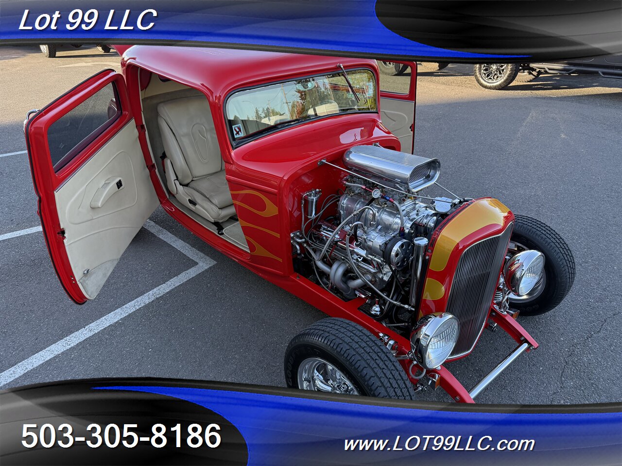 1932 Ford COUPE 350 6-71 BDS Blower Vintage Air AC Suicide Doors - Photo 26 - Milwaukie, OR 97267