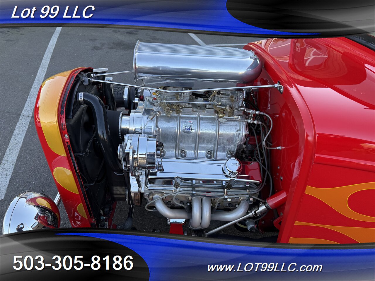 1932 Ford COUPE 350 6-71 BDS Blower Vintage Air AC Suicide Doors - Photo 28 - Milwaukie, OR 97267