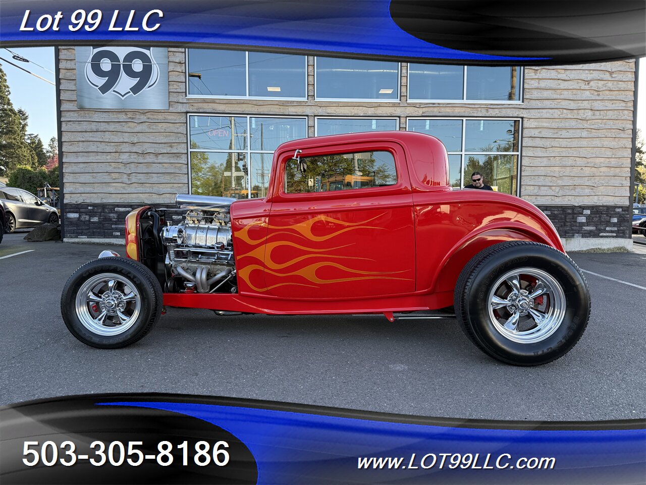 1932 Ford COUPE 350 6-71 BDS Blower Vintage Air AC Suicide Doors - Photo 5 - Milwaukie, OR 97267