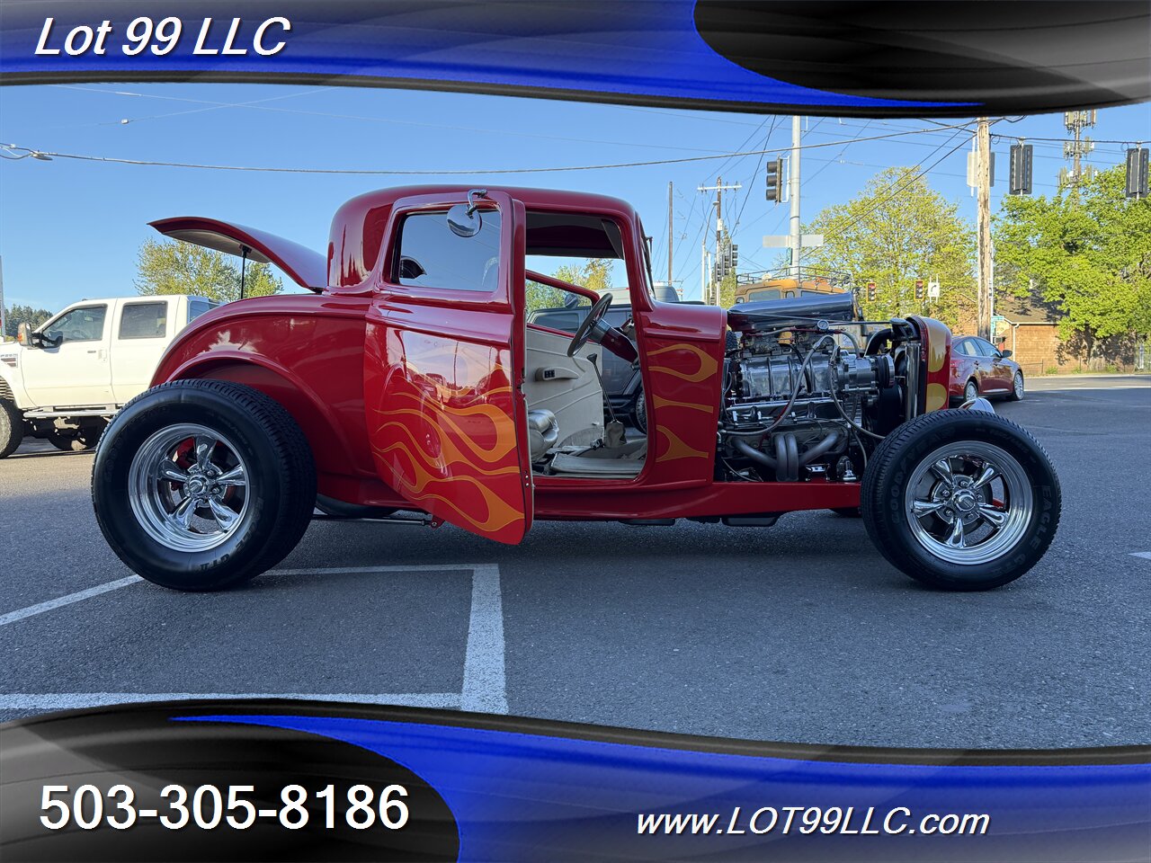 1932 Ford COUPE 350 6-71 BDS Blower Vintage Air AC Suicide Doors - Photo 19 - Milwaukie, OR 97267