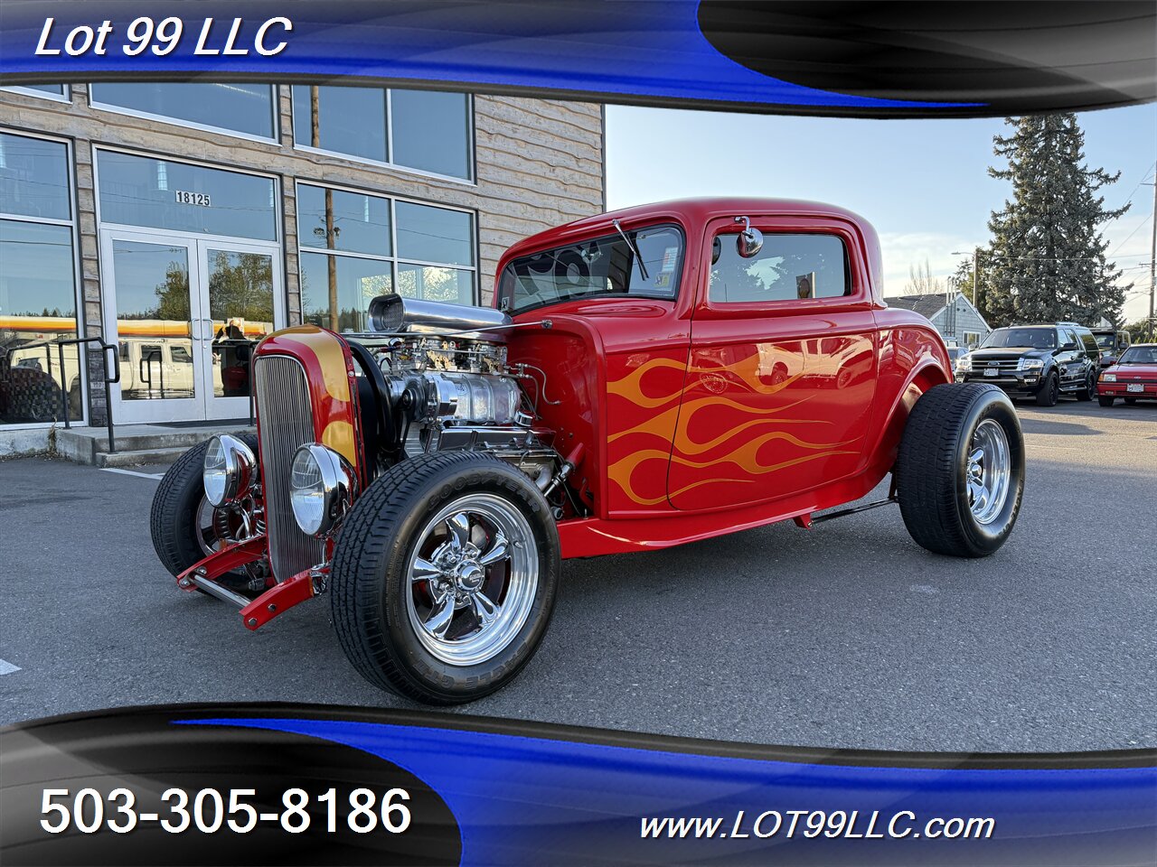 1932 Ford COUPE 350 6-71 BDS Blower Vintage Air AC Suicide Doors - Photo 2 - Milwaukie, OR 97267