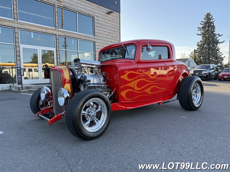 1932 Ford COUPE 350 6-71 BDS Blower Vintage Air AC Suicide Doors  