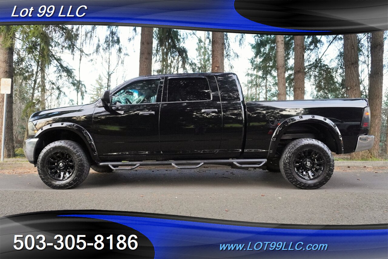 2012 RAM 3500 Mega Cab SLT 4X4 6.7L Cummins Diesel Black Wheels  NEW TIRES - Photo 1 - Milwaukie, OR 97267