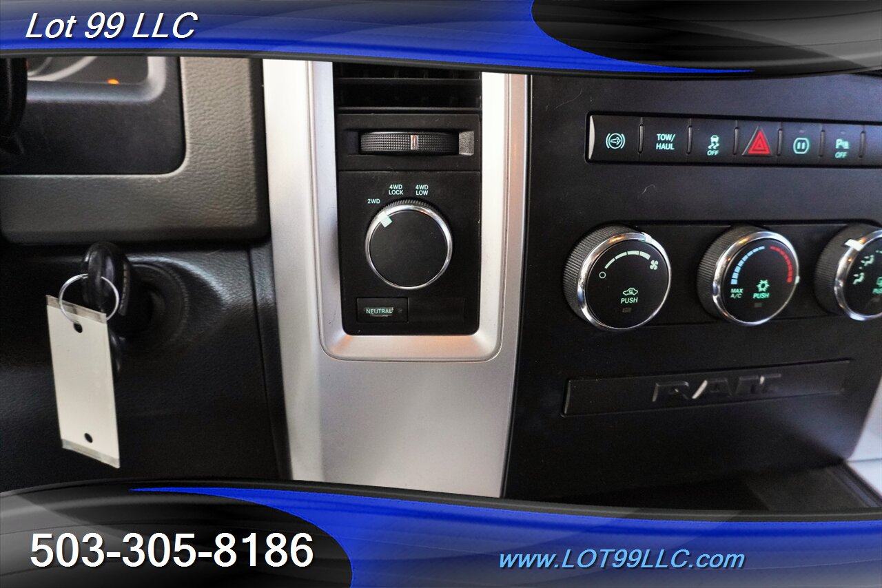 2012 RAM 3500 Mega Cab SLT 4X4 6.7L Cummins Diesel Black Wheels  NEW TIRES - Photo 27 - Milwaukie, OR 97267