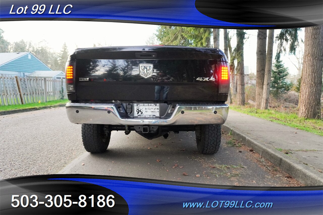 2012 RAM 3500 Mega Cab SLT 4X4 6.7L Cummins Diesel Black Wheels  NEW TIRES - Photo 10 - Milwaukie, OR 97267