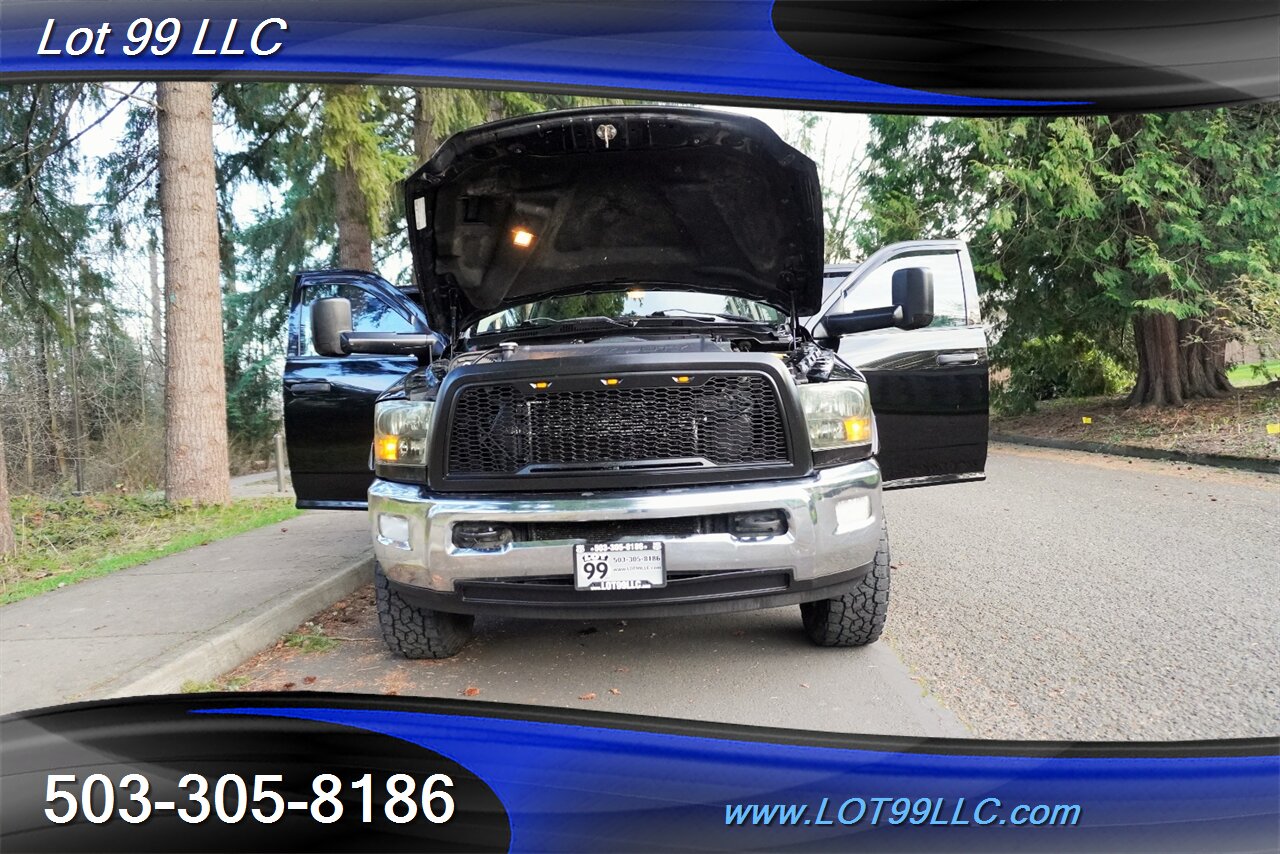 2012 RAM 3500 Mega Cab SLT 4X4 6.7L Cummins Diesel Black Wheels  NEW TIRES - Photo 29 - Milwaukie, OR 97267