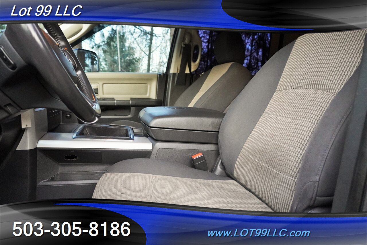 2012 RAM 3500 Mega Cab SLT 4X4 6.7L Cummins Diesel Black Wheels  NEW TIRES - Photo 13 - Milwaukie, OR 97267