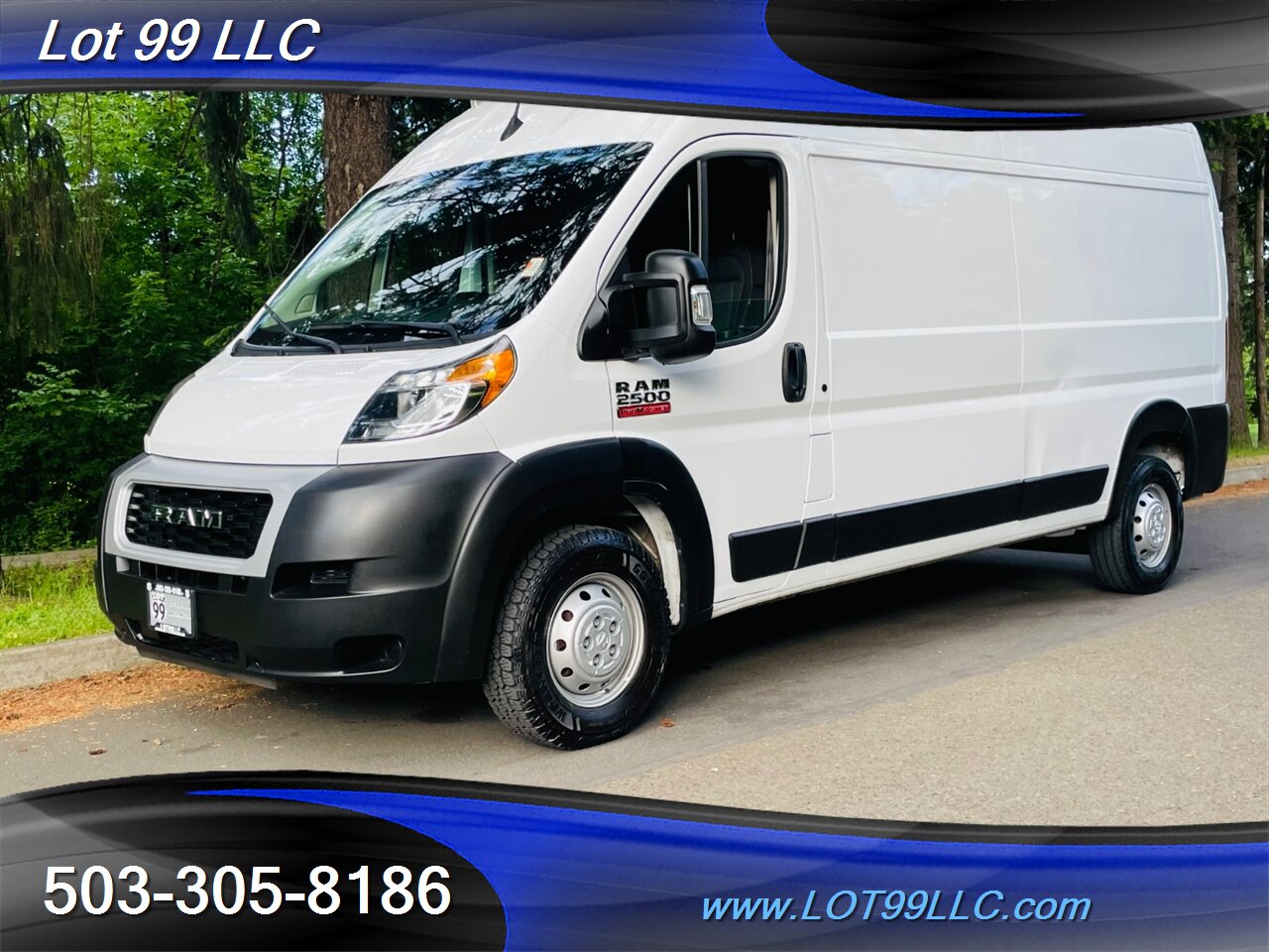 2022 RAM ProMaster 2500 19k Miles 159WB HIGH ROOF Cargo Van   - Photo 3 - Milwaukie, OR 97267