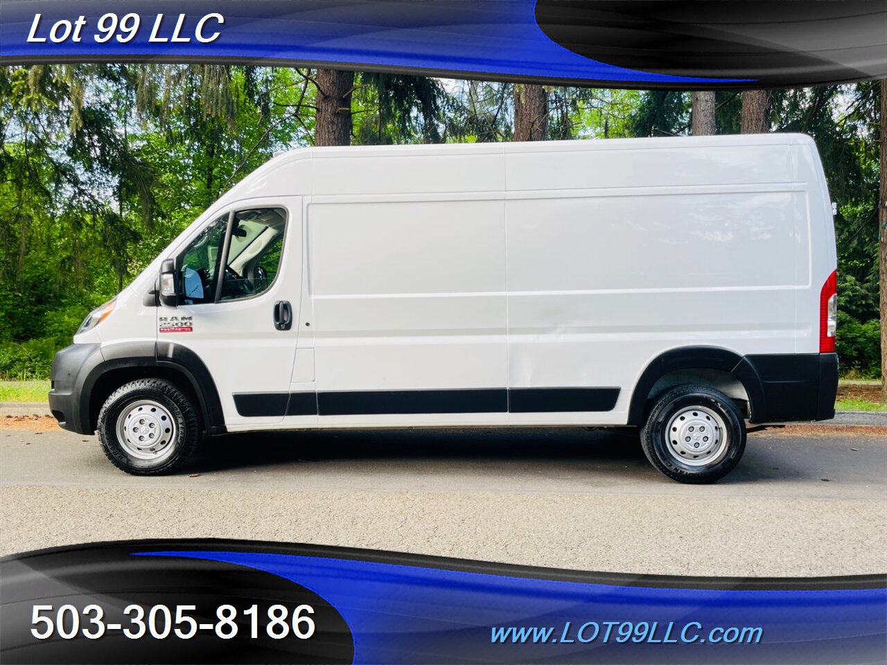 2022 RAM ProMaster 2500 19k Miles 159WB HIGH ROOF Cargo Van   - Photo 1 - Milwaukie, OR 97267