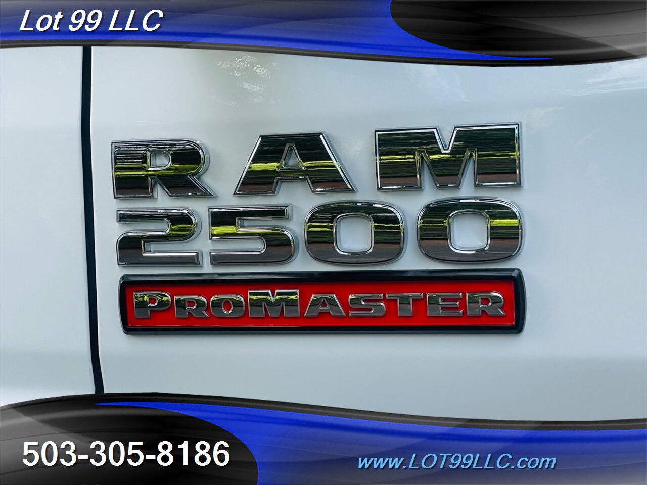 2022 RAM ProMaster 2500 19k Miles 159WB HIGH ROOF Cargo Van   - Photo 2 - Milwaukie, OR 97267