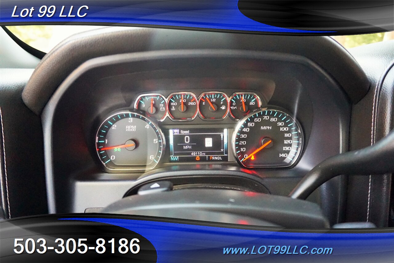 2018 GMC Sierra 1500 SLT 4X4 V8 Auto Only 48K Leather GPS LIFTED 33S   - Photo 20 - Milwaukie, OR 97267