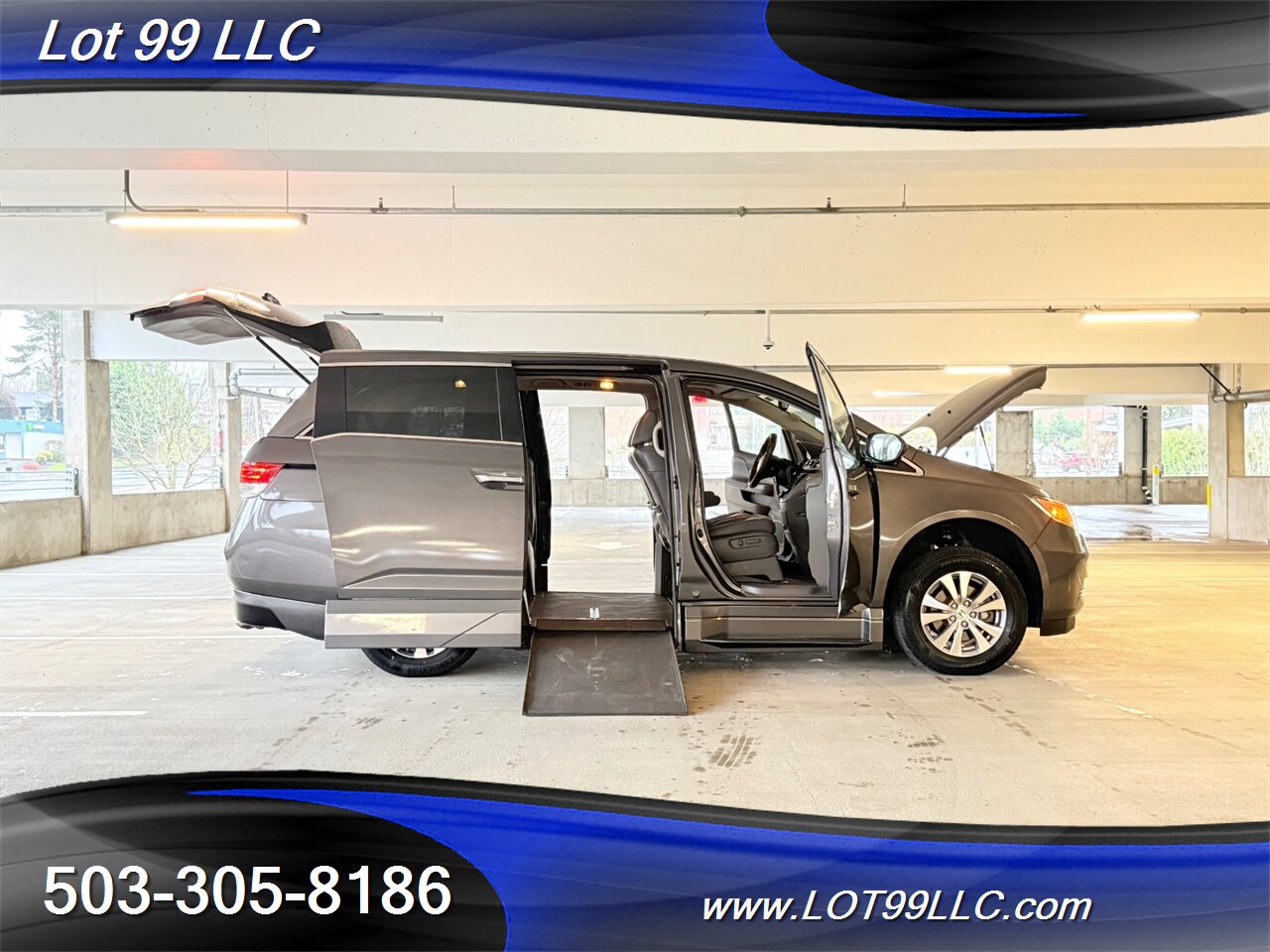 2014 Honda Odyssey EX-L * WHEELCHAIR VAN ** 115k Leather 30 "Side Ramp  30 " Side Ramp Kneeling NEW TIRES - Photo 53 - Milwaukie, OR 97267