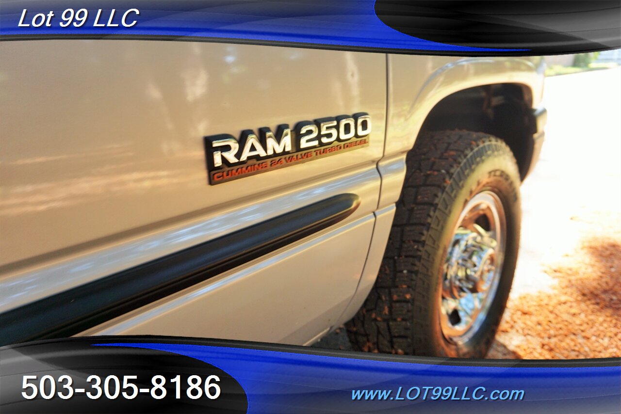 2000 Dodge Ram 2500 SLT 5.9L Cummins Diesel SHORT BED 2 OWNERS   - Photo 33 - Milwaukie, OR 97267