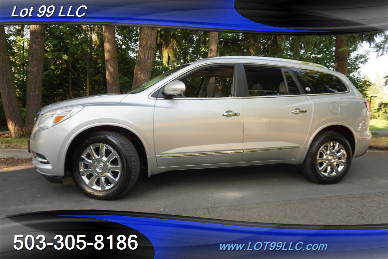 2015 Buick Enclave Sport AWD Heated Leather Moon 3 ROW Newer Tires   - Photo 5 - Milwaukie, OR 97267