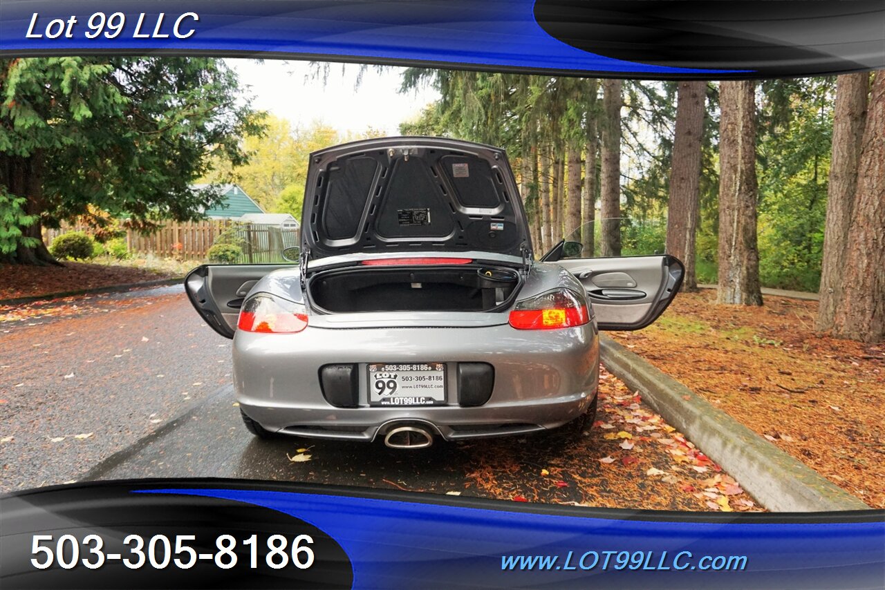 2003 Porsche Boxster Convertible 2.7L Auto Leather Seats Newer Tires - Photo 28 - Milwaukie, OR 97267