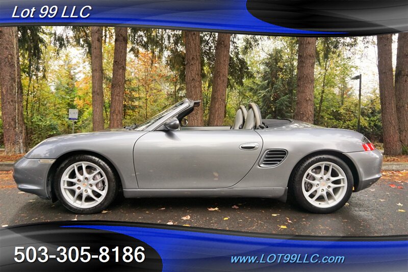 2003 Porsche Boxster Convertible 2.7L Auto Leather Seats Newer Tires  