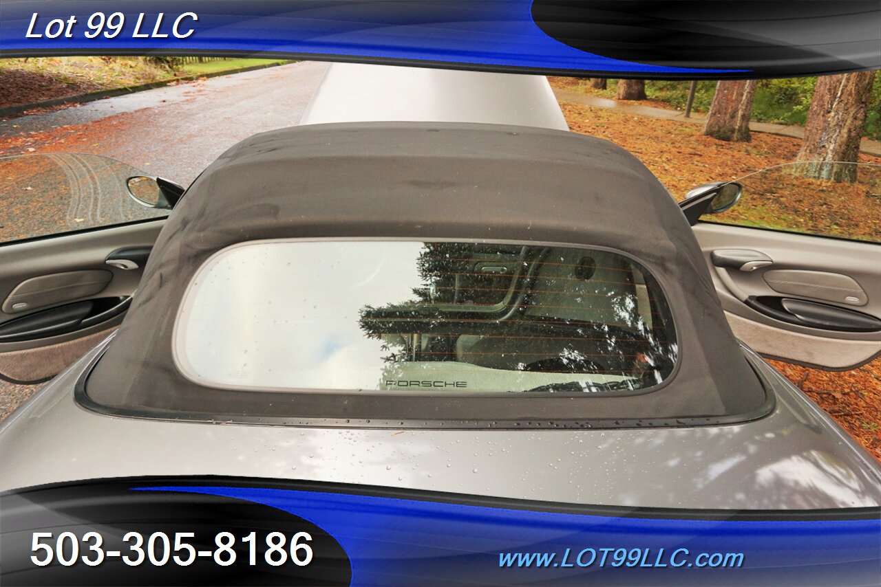 2003 Porsche Boxster Convertible 2.7L Auto Leather Seats Newer Tires - Photo 23 - Milwaukie, OR 97267
